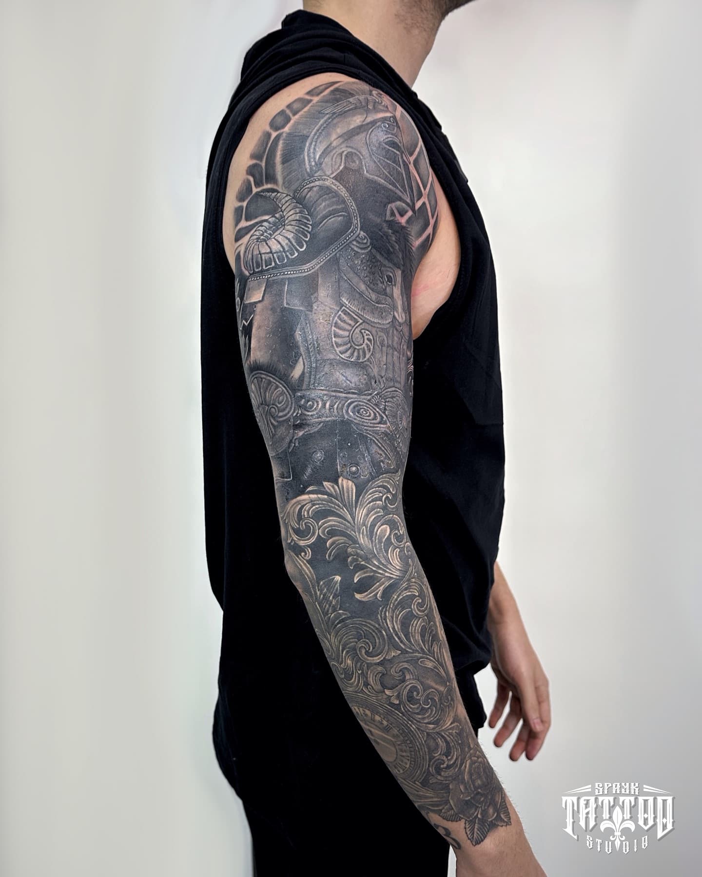 Cover-up after — completed cover-up design